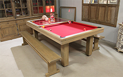 Customize your pool table with a patina - Trendy Space - Billards Toulet