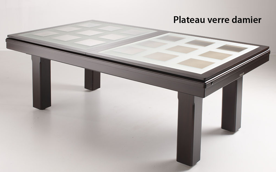 Billard, tennis de table bois, 3 en 1, avec plateau table.