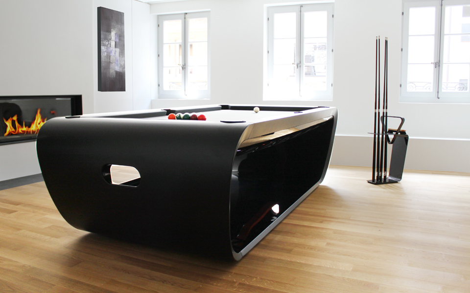 Design pool table Blacklight - Billards Toulet