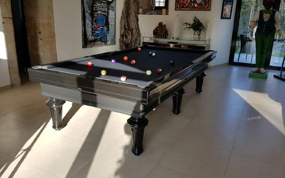 Classic Empereur Pool table Black - Billiards Toulet