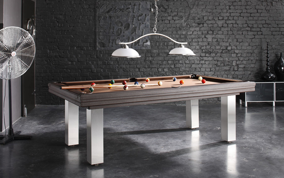 stainless steel pool table Loft - Design - customizable - Billards Toulet