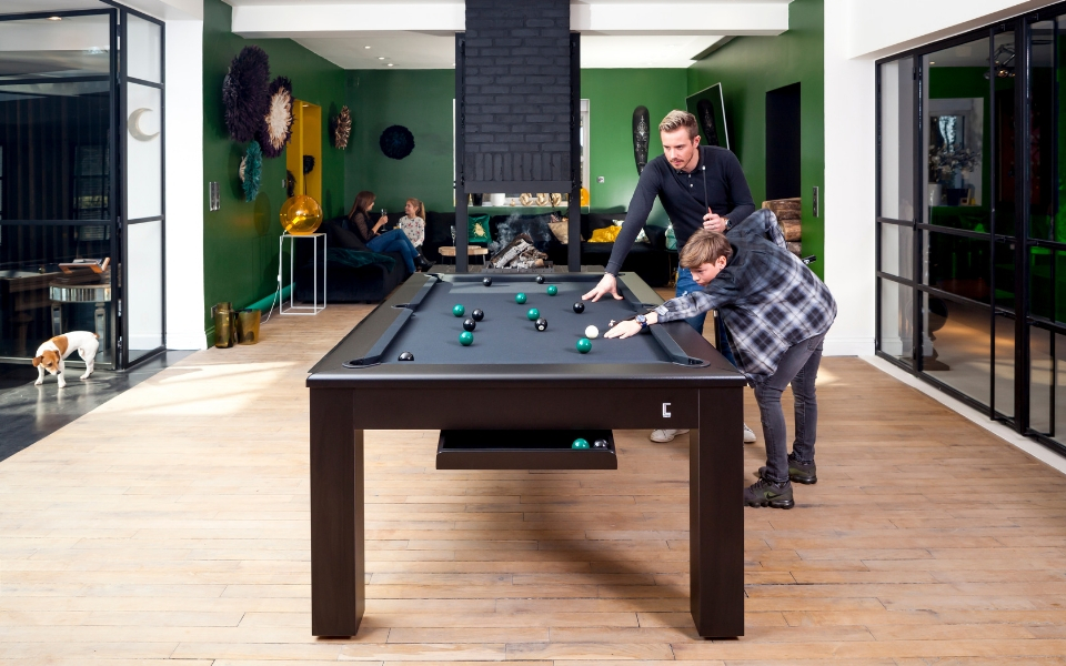 Table billard convertible - Billard transformable table Boston