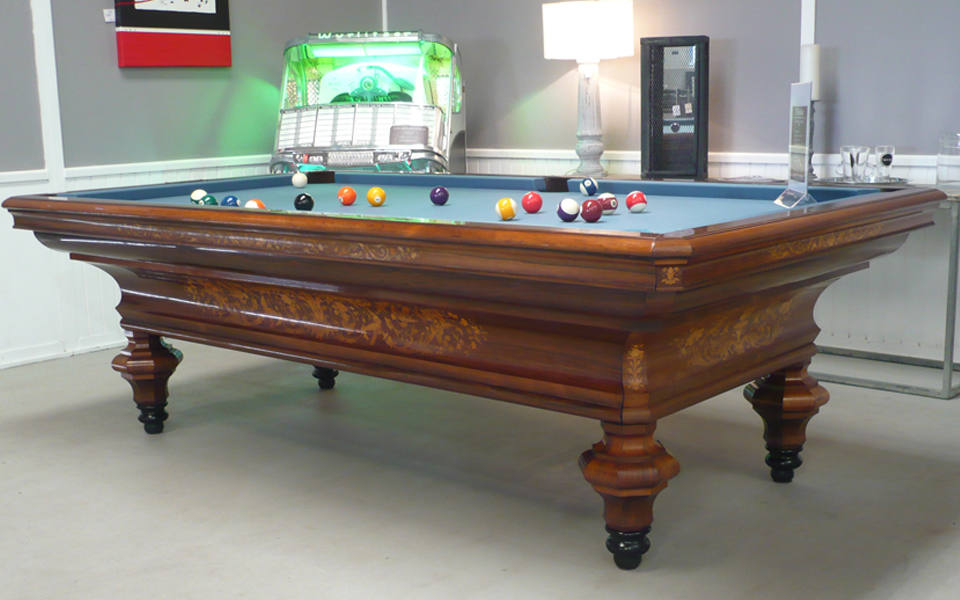 american billiard table renovated - Billards Toulet