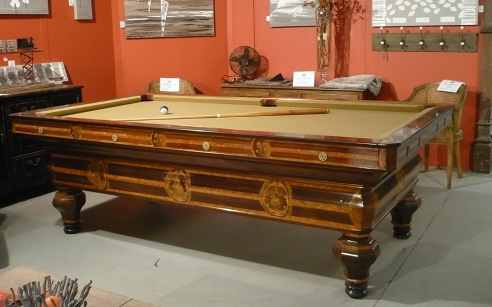 renovation old billiard classic - american billiard - Billards Toulet