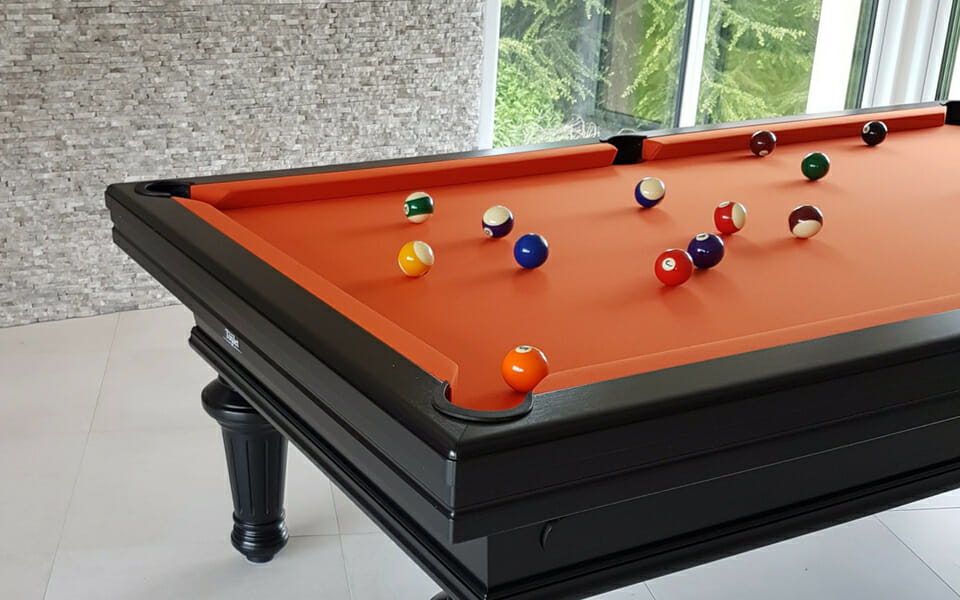 Classic Empereur Pool table Black - Toulet