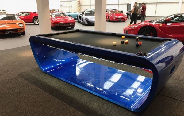 black light pool table