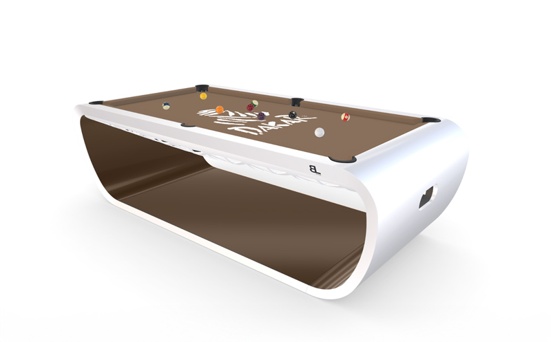 BlackLight pool table by Toulet dakar 2025