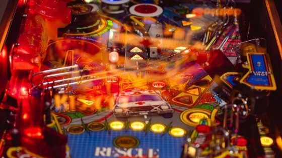 Invention pinball machine - Toulet