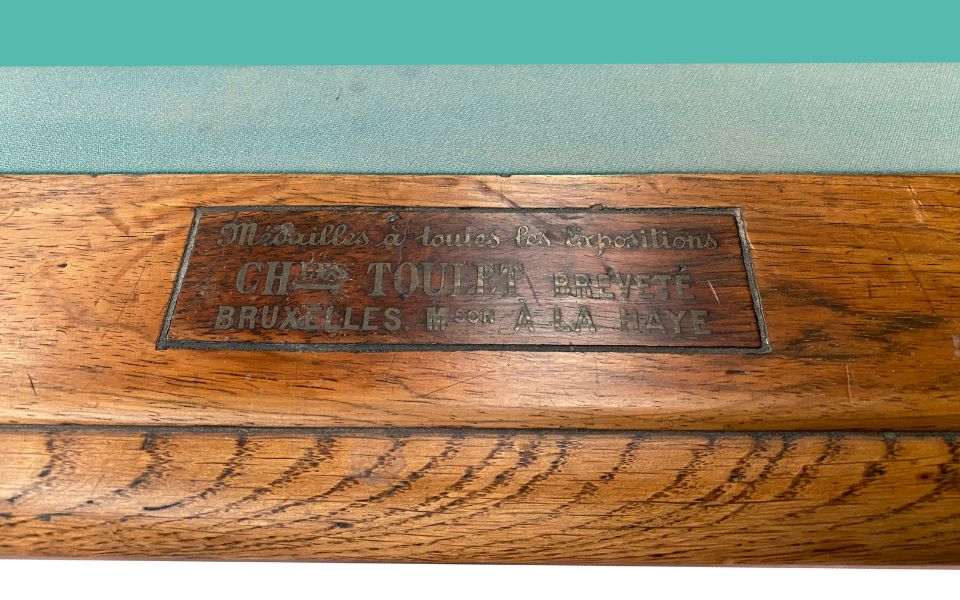 antique pool table Napoleon III style -Billards Toulet