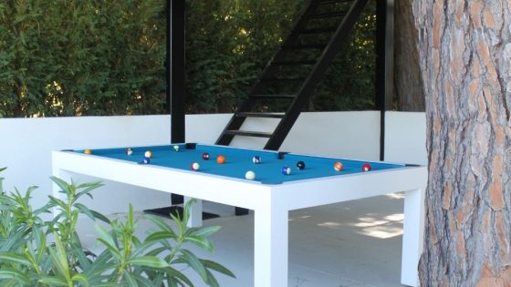 Pearl Kerrock Pool table outdoor - Billiards Toulet