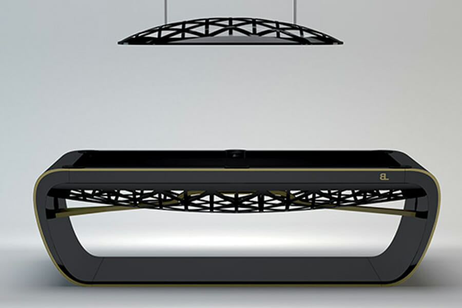 billiard table design Blacklight - Lighting - Billards Toulet
