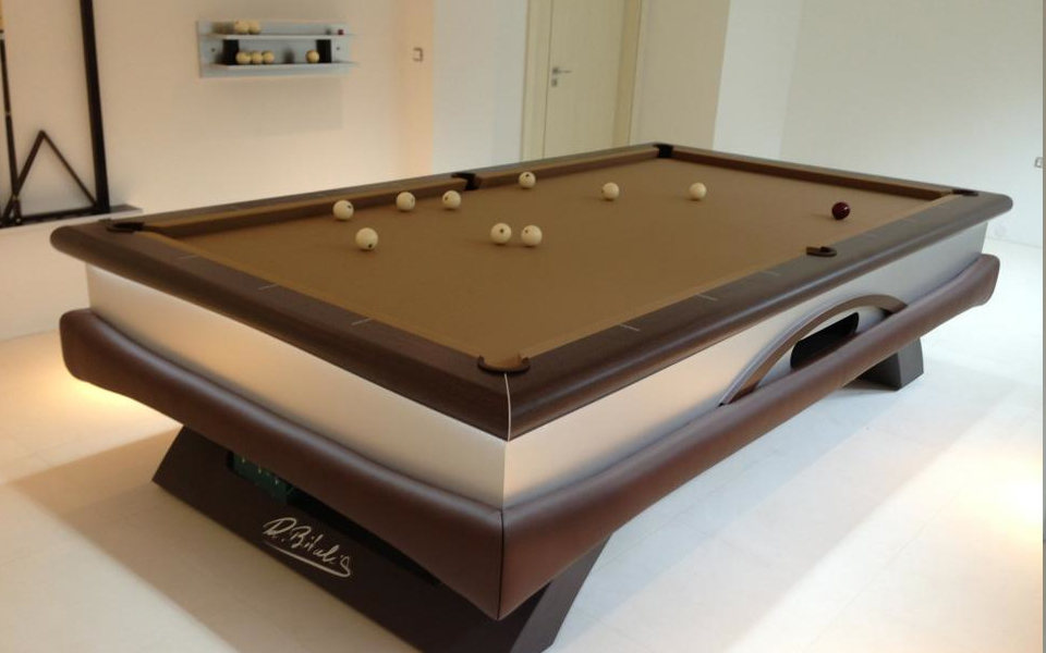 Pyramid french billiard table Bitalis - Brown - Design - Billards Toulet