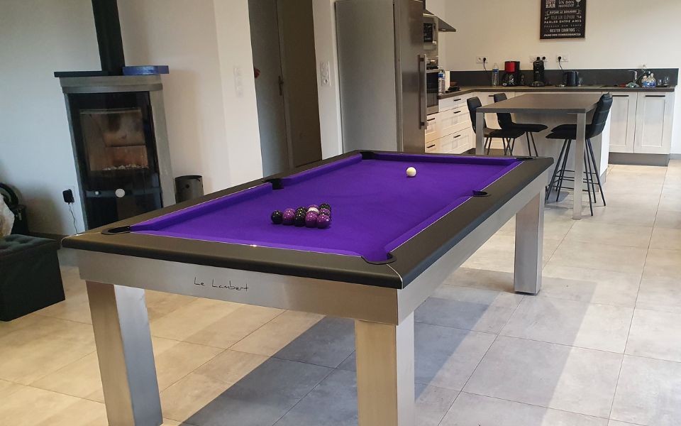 Pop Billiard table - Modern pool tables Made in France - Billiards Toulet