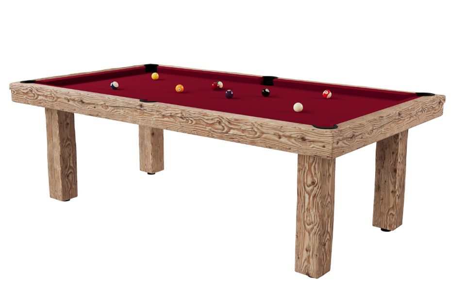buy wood pool table original design Megeve Toulet