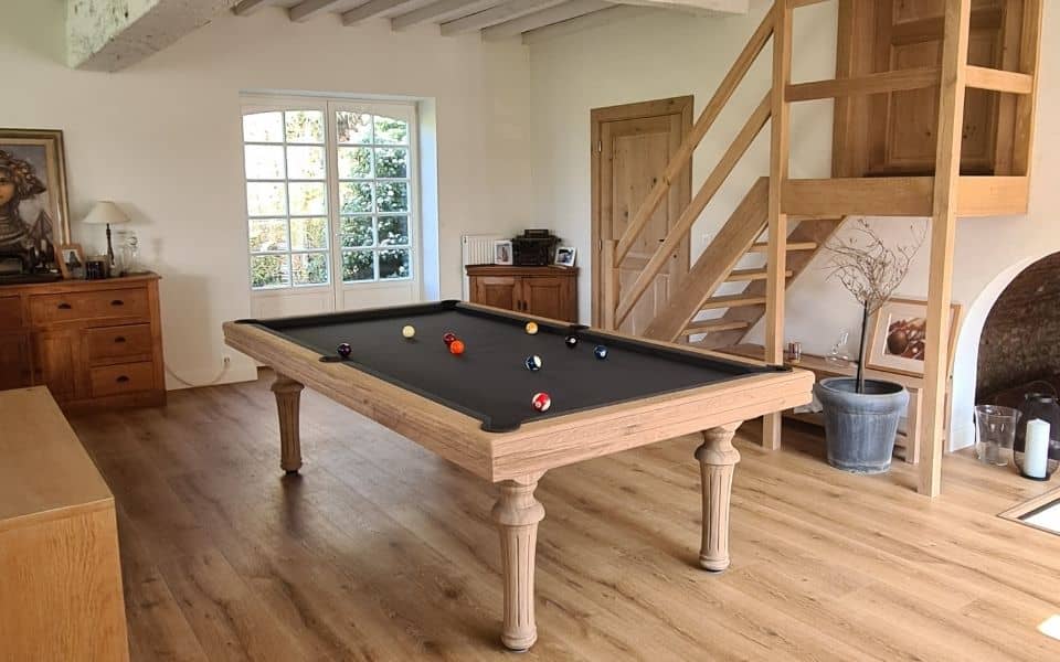 Classic oak billiard table Excellence - Billards Toulet
