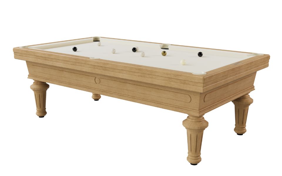 classic oak Empereur Vintage pool table Toulet