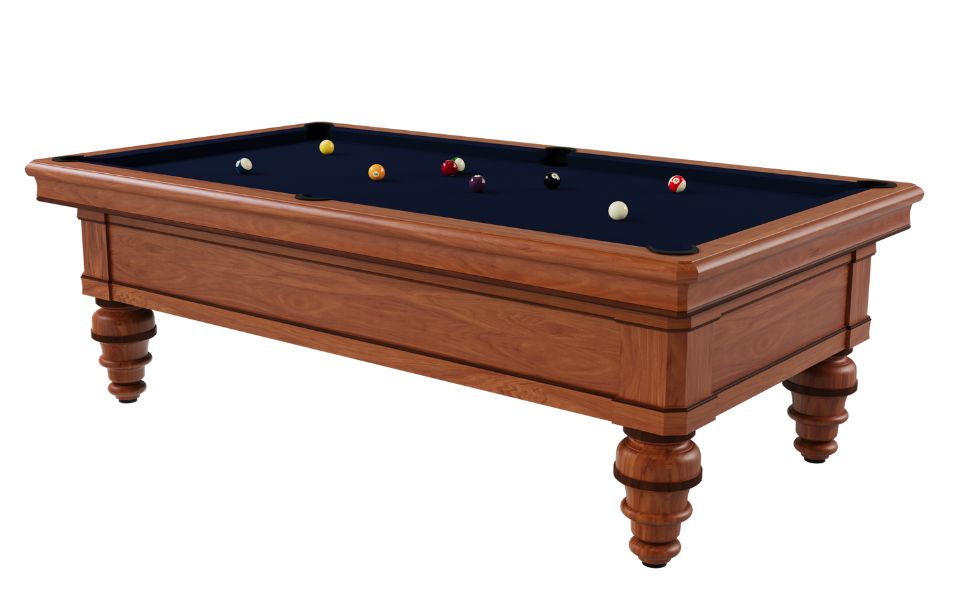 classic walnut pool table Rochevilaine Toulet