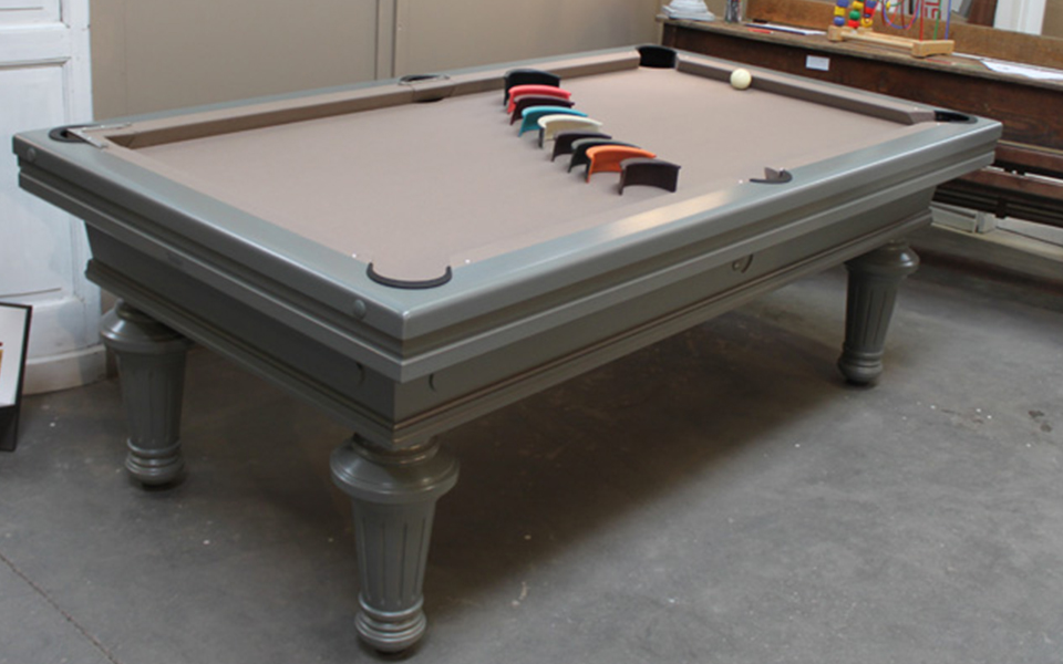 Custom billiard table antique with patinas - Empereur - Billards Toulet