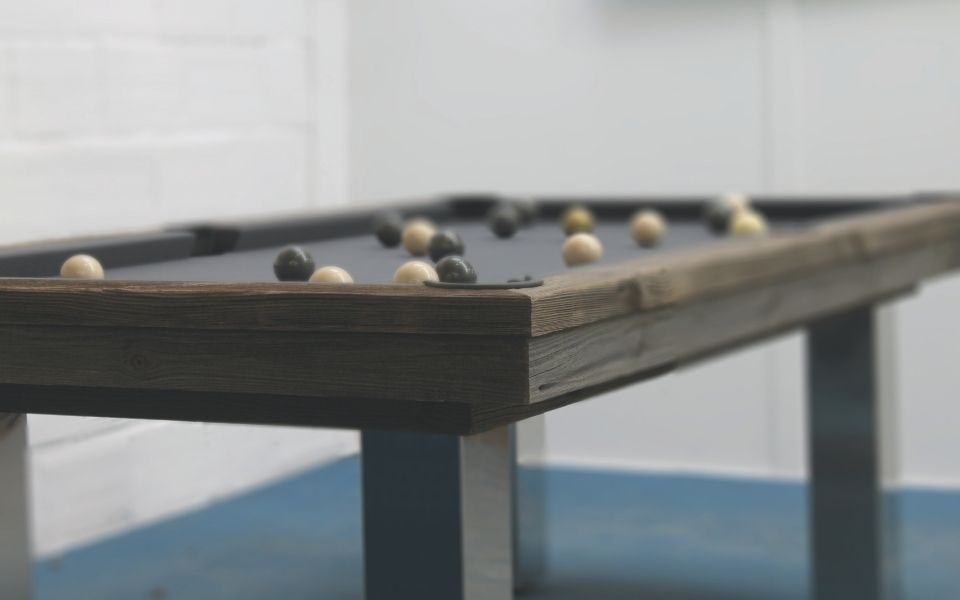 grey old wood design megeve billards toulet