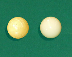 History billiards balls
