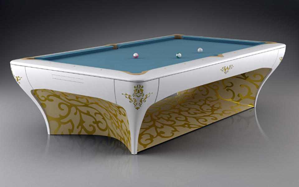 Le billard convertible table - Billards design sur-mesure Toulet