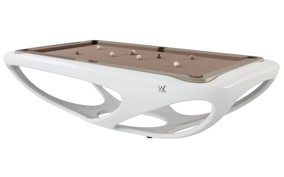 luxury design pool table Whitelight Toulet