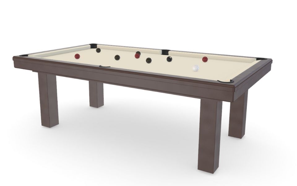 luxury high end Leather pool table Toulet