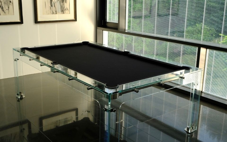 Luxury pool table glass - Carat Light - Billards Toulet