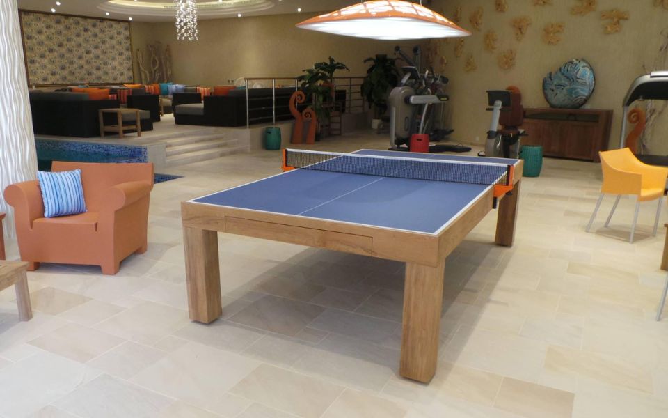 modern customizable ping-pong table Pearl wood - Toulet