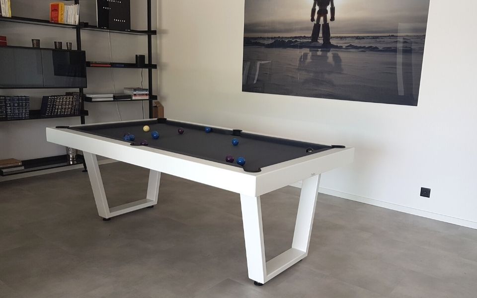 Modern pool table - Iron - Billiards Toulet