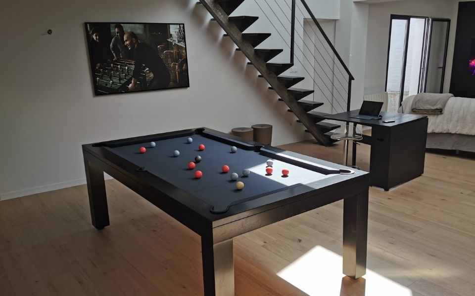 Modern pool table Pearl - Billiards Toulet