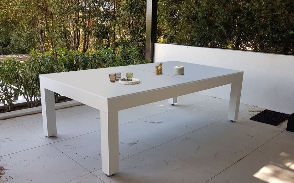 Outdoor billiard table convertible into dining table Pearl Kerrock - Billards Toulet