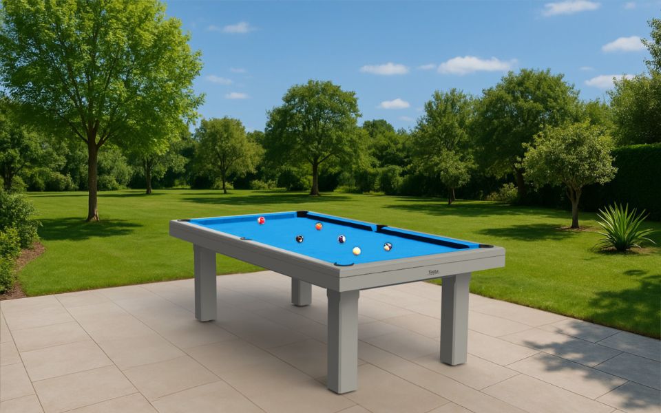 outdoor pool table customizable Bubbly grey - Toulet