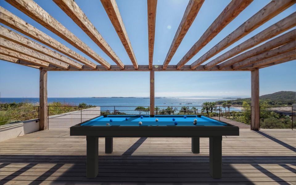 outdoor pool table customizable black Bubbly - Toulet