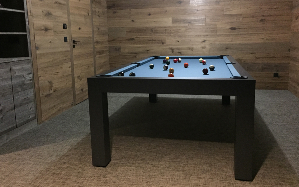 Black pool table customizable Pearl - Billards Toulet