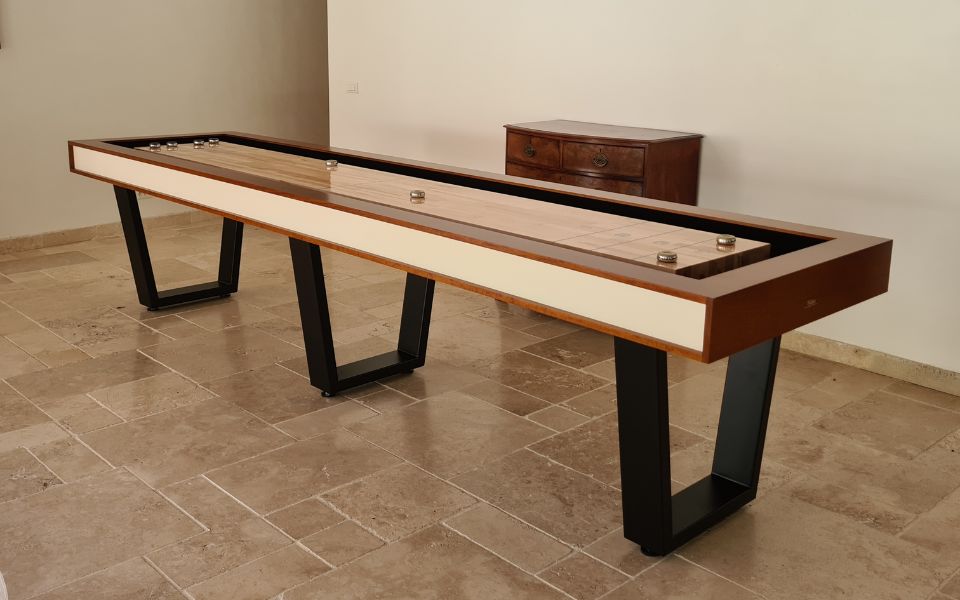 shuffleboard table custom made industrial - Billards Toulet
