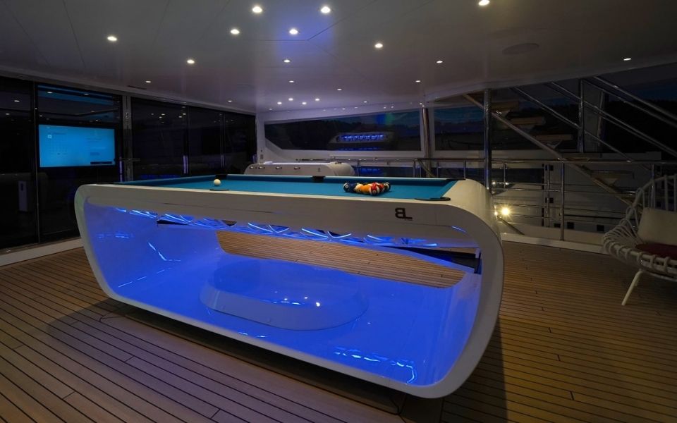 Yacht pool table High-end Blacklight - Toulet